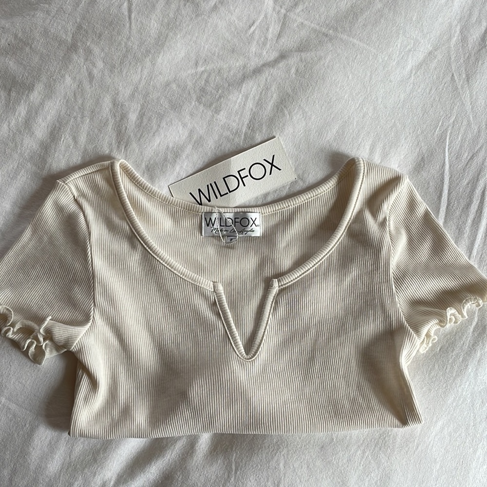 Wildfox White Bodysuit